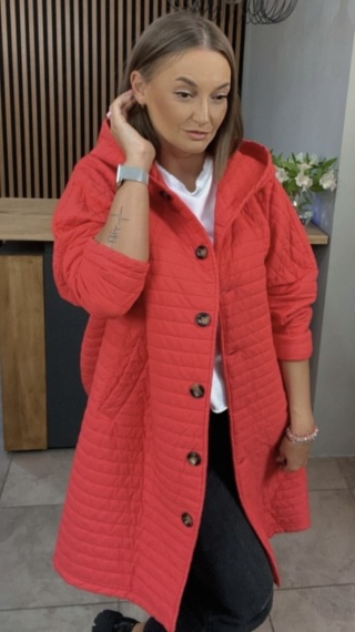 Płaszcz Stella Milani - Czerwony