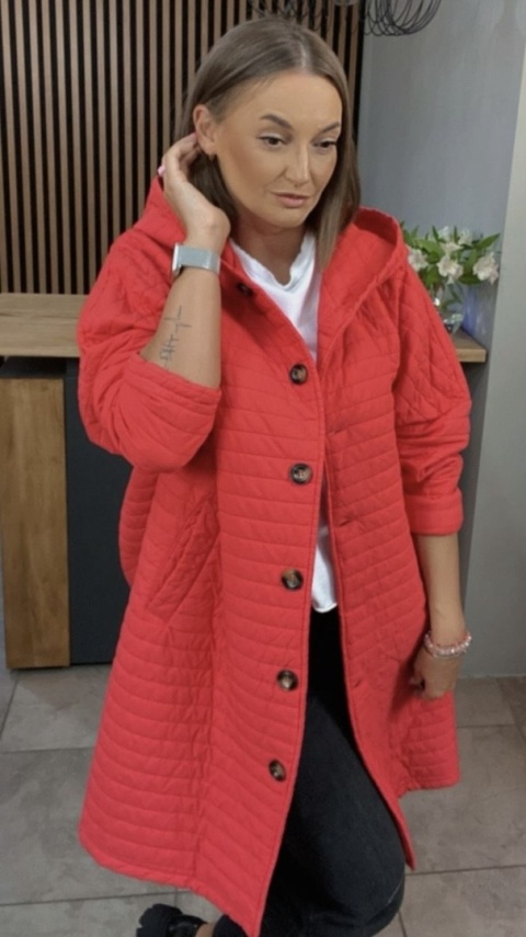 Płaszcz Stella Milani - Czerwony