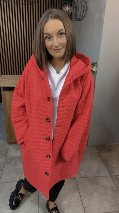 Płaszcz Stella Milani - Czerwony