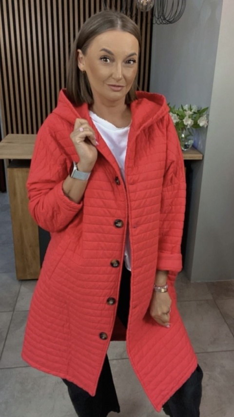 Płaszcz Stella Milani - Czerwony