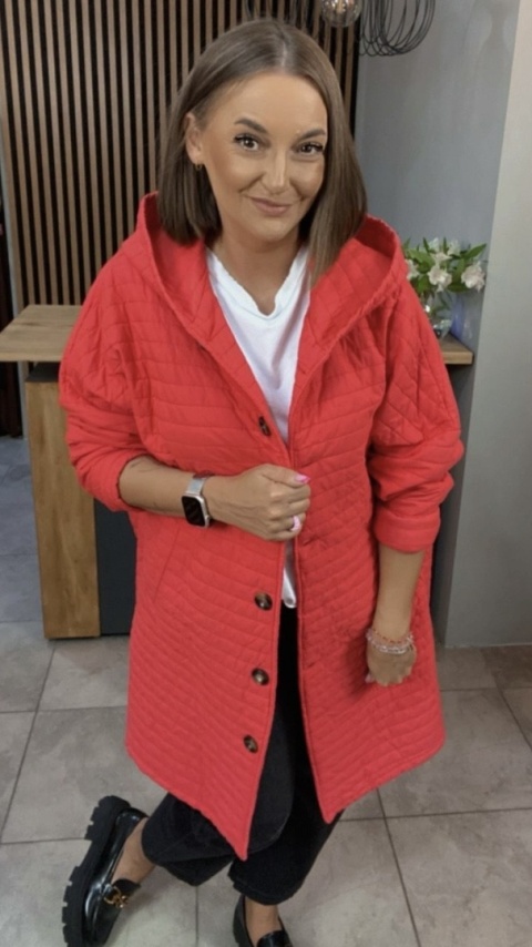 Płaszcz Stella Milani - Czerwony