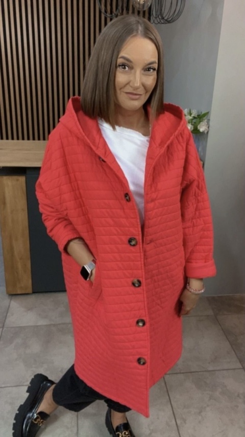 Płaszcz Stella Milani - Czerwony