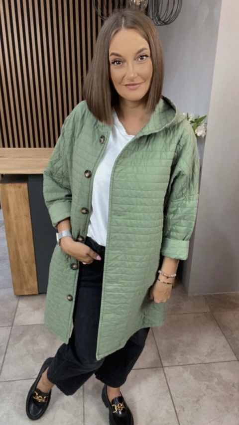 Płaszcz Stella Milani - Szmaragdowy