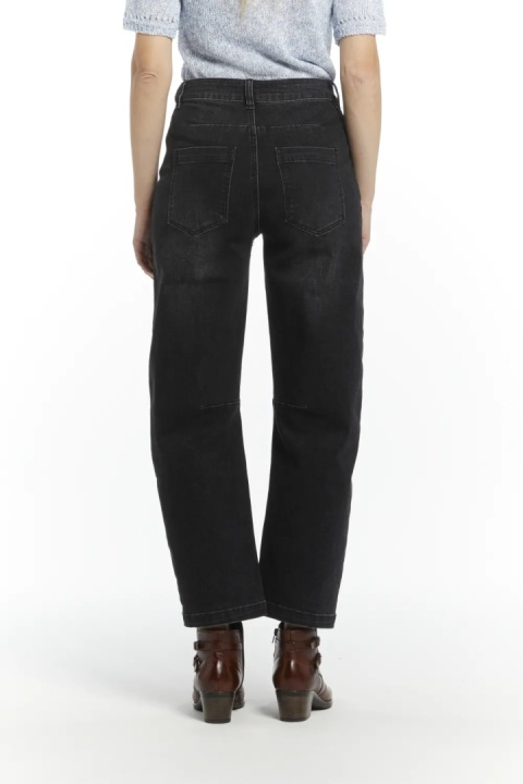 Jeansy damskie 3D Denim – Czarne