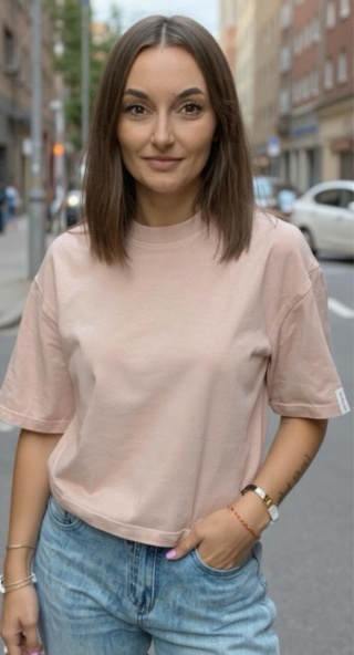 T-shirt Basic Lenoshka Mocca
