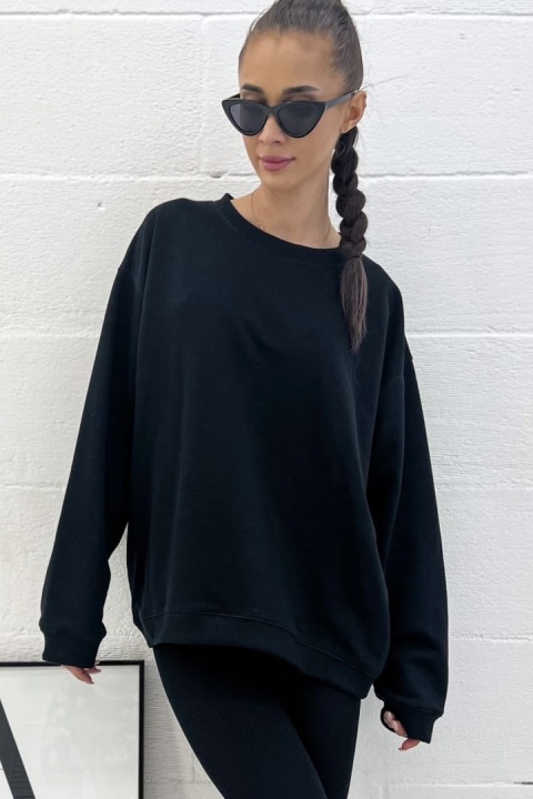Bluza Long Lenoshka Czarna