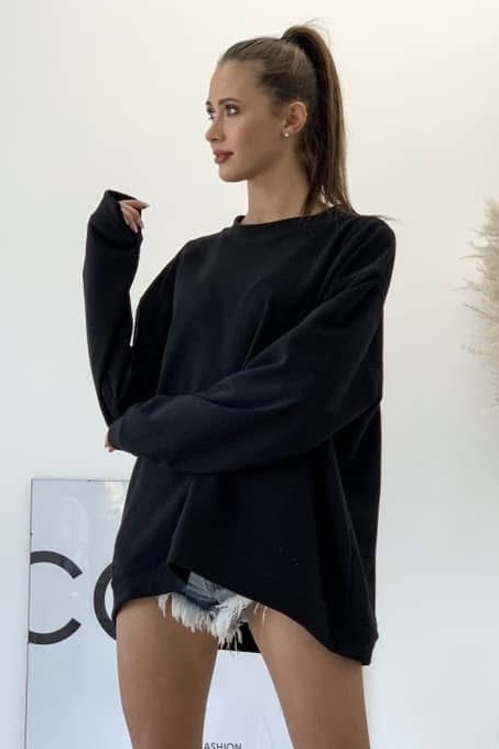 Bluza Long Lenoshka Czarna