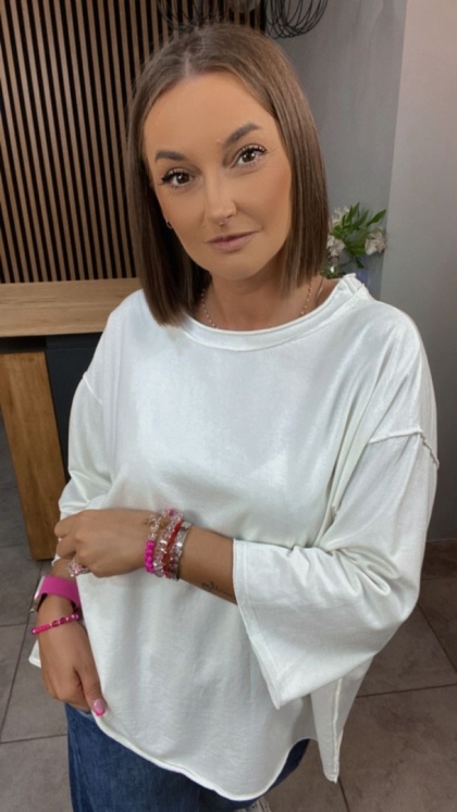 Bluzka MUJEA - Biała