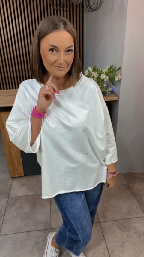 Bluzka MUJEA - Biała Bluzka MUJEA - Biała