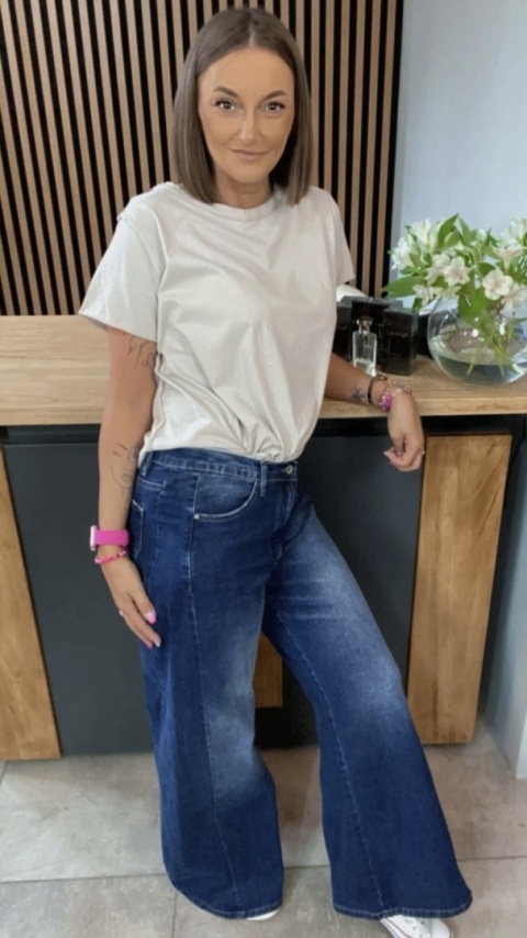 Jeansy 3D Denim – Palazzo