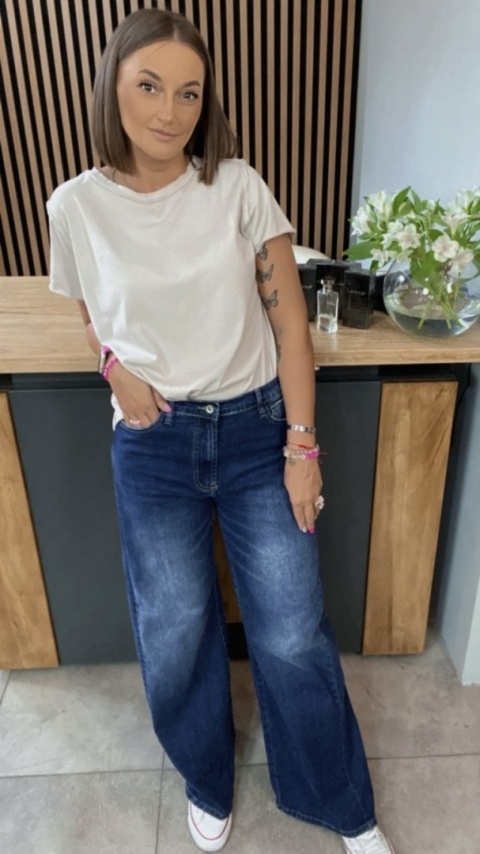 Jeansy 3D Denim – Palazzo