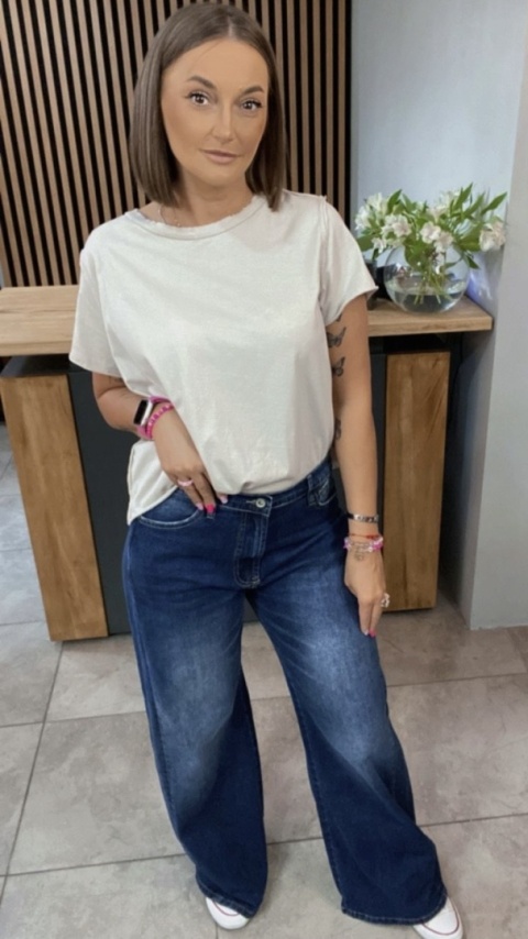 Jeansy 3D Denim – Palazzo