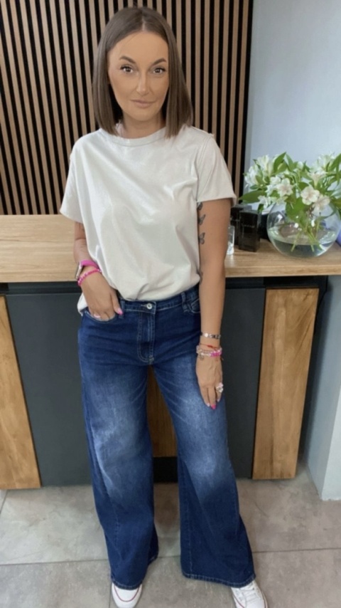 Jeansy 3D Denim – Palazzo