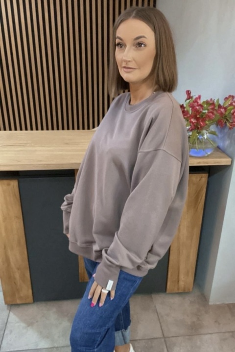 Bluza Long Lenoshka zakończona mankietami z otworami na kciuki - Fango