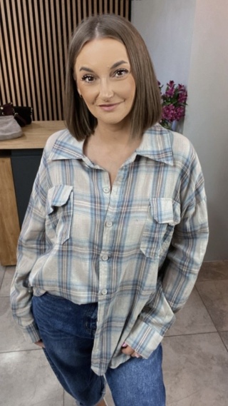 Koszula w kratę – North Anhui Beauty