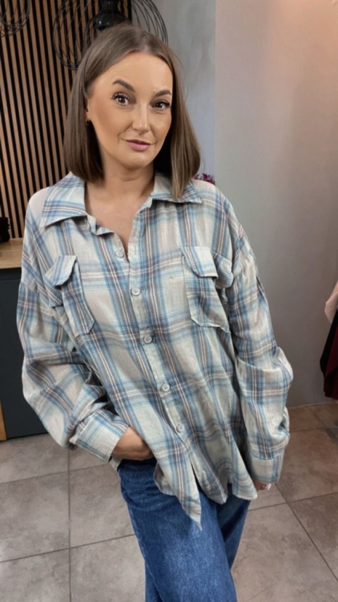 Koszula w kratę – North Anhui Beauty