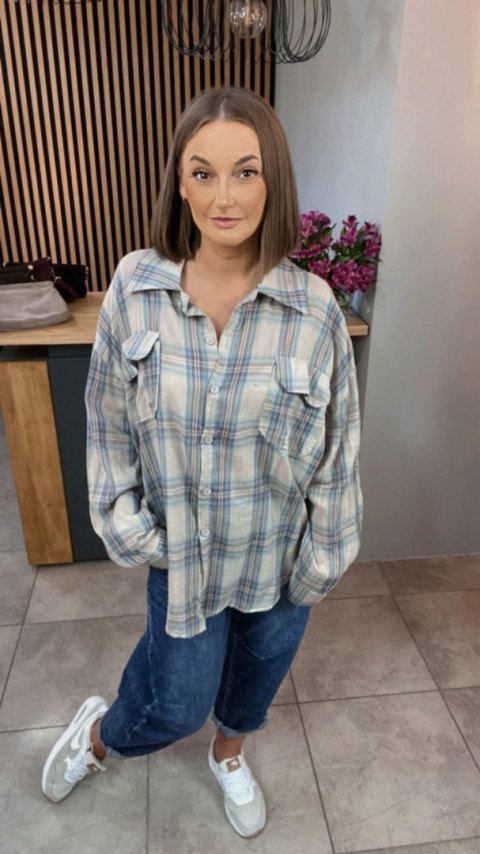 Koszula w kratę – North Anhui Beauty