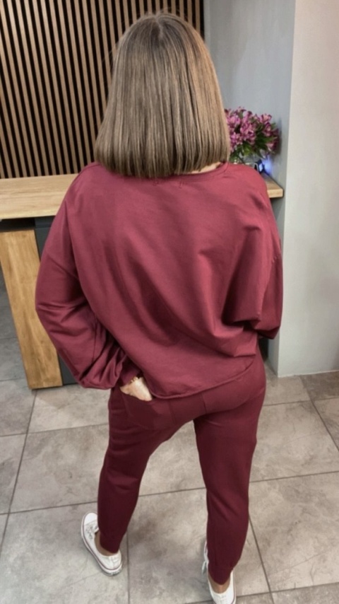 Komplet dresowy iLook Burgund