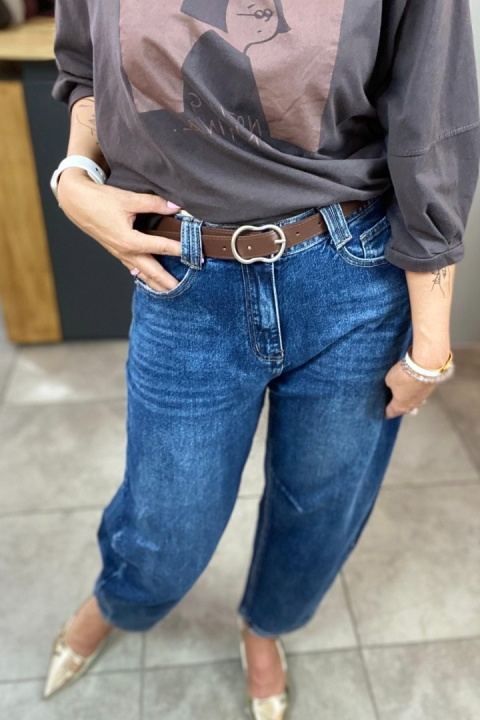 Jeansy Uiuj Banana Fit – Denim