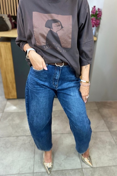 Jeansy Uiuj Banana Fit – Denim