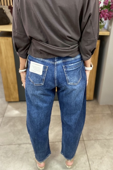 Jeansy Uiuj Banana Fit – Denim