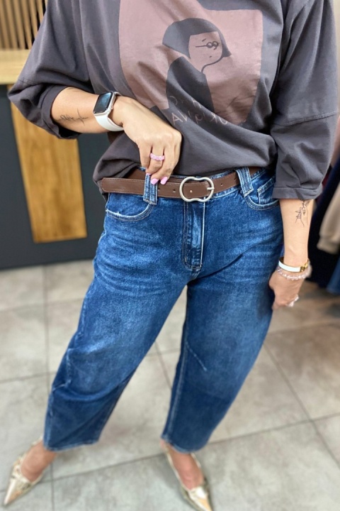 Jeansy Uiuj Banana Fit – Denim
