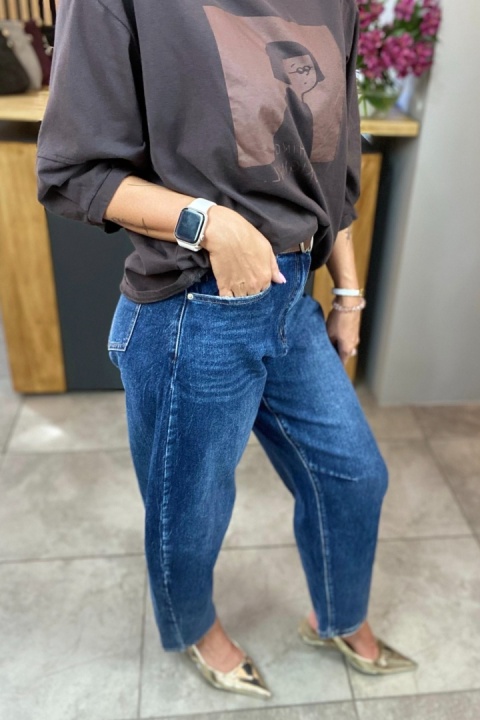 Jeansy Uiuj Banana Fit – Denim