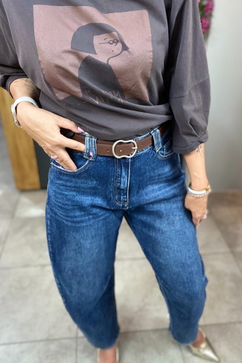 Jeansy Uiuj Banana Fit – Denim
