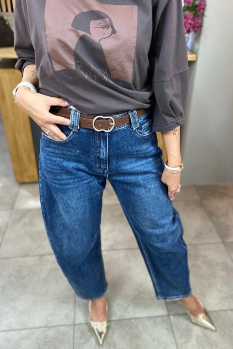 Jeansy Uiuj Banana Fit – Denim