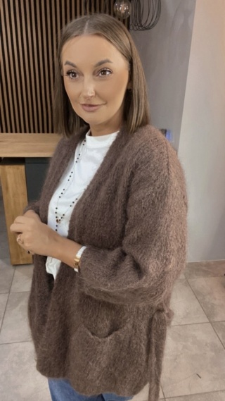 Kardigan Gianchi - Czekolada