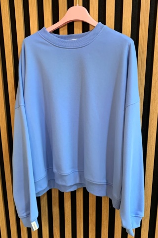 Bluza Basic Short Lenoshka Sky Blue
