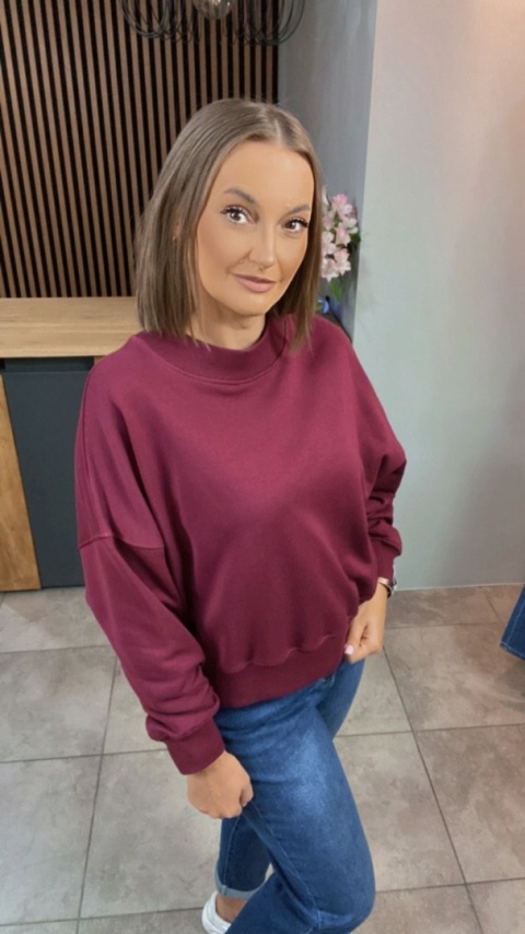 Bluza Milano Lenoshka - Bordo