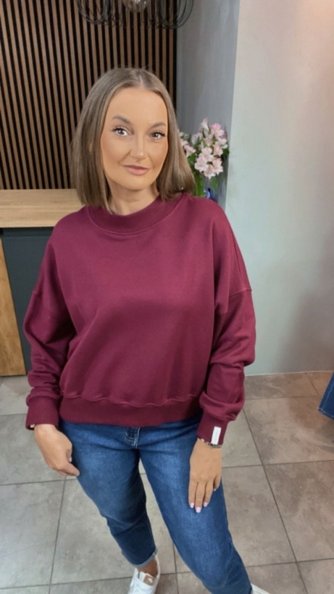 Bluza Milano Lenoshka - Bordo