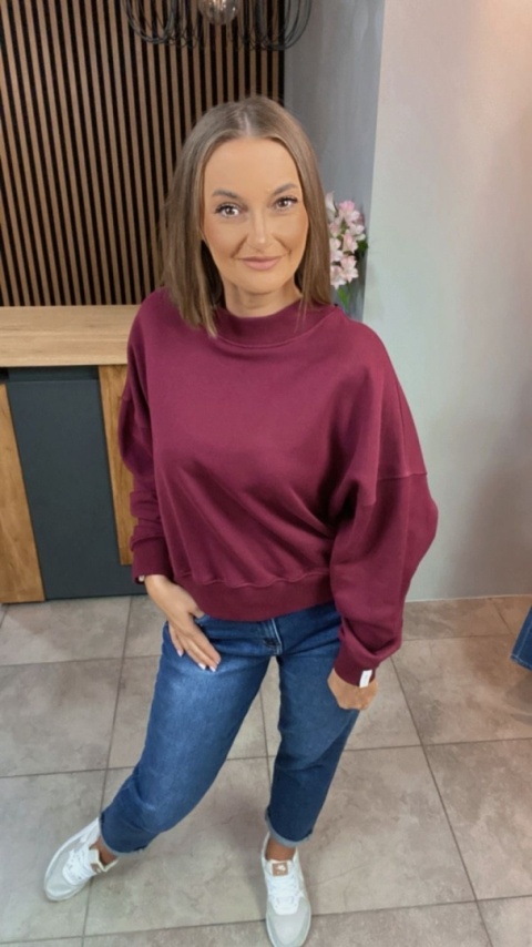 Bluza Milano Lenoshka - Bordo