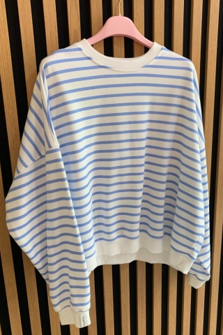 Bluza w paseczki niebieskie Lenoshka