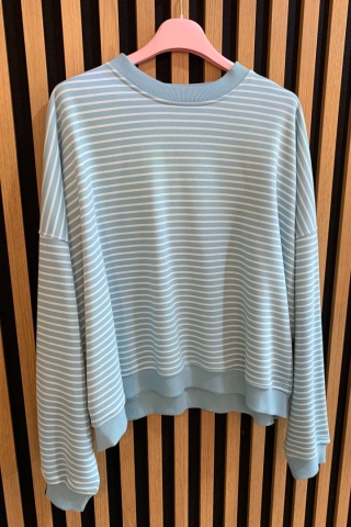 Bluza w paski Lenoshka Turkus