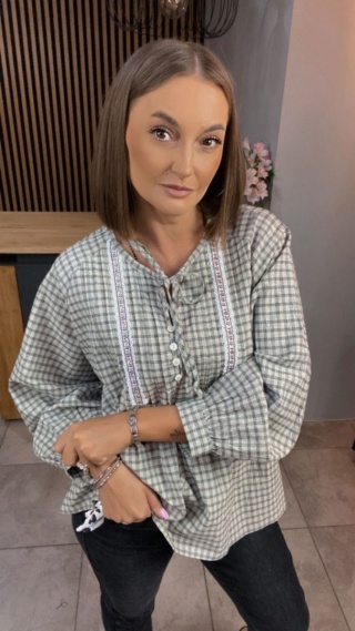 Bluzka Wiya - bawełna & len