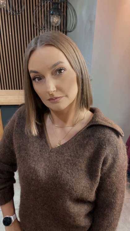 Sweter z miękkiej dzianiny Czekolada