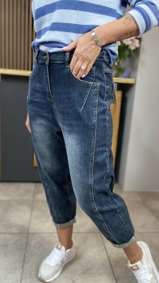 Jeansy Simple Plain - relaxed fit
