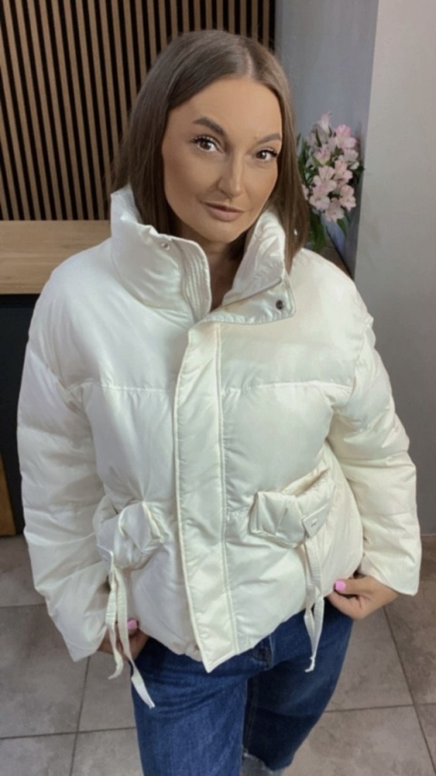 Kurtka City Puff – Krem