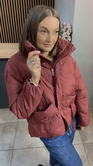 Kurtka City Puff - Burgund