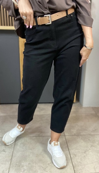 Jeansy M.Sara Skinny – Czarny