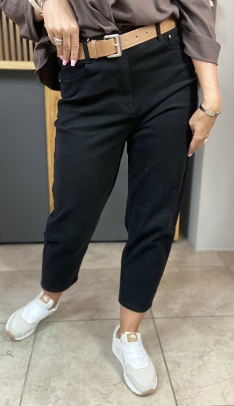 Jeansy M.Sara Skinny – Czarny