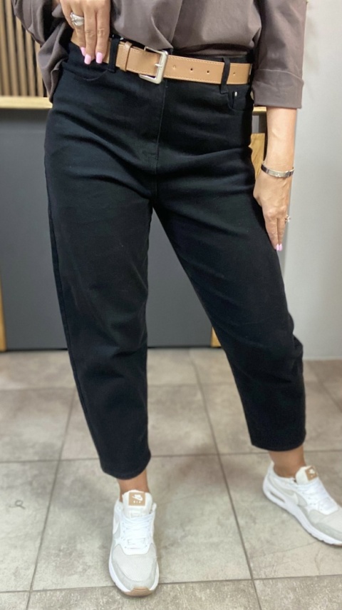 Jeansy M.Sara Skinny – Czarny