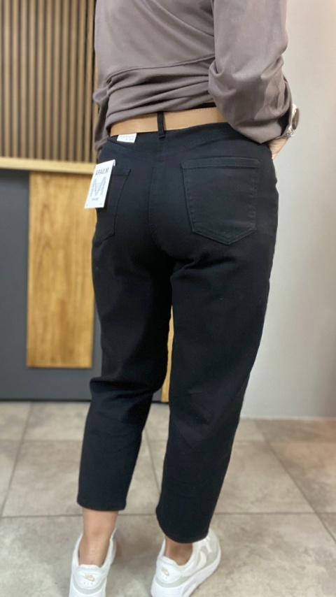 Jeansy M.Sara Skinny – Czarny