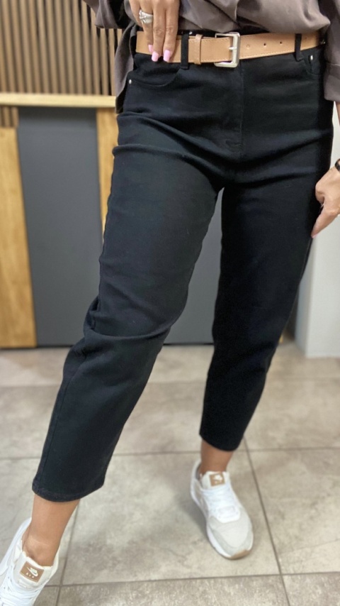 Jeansy M.Sara Skinny – Czarny
