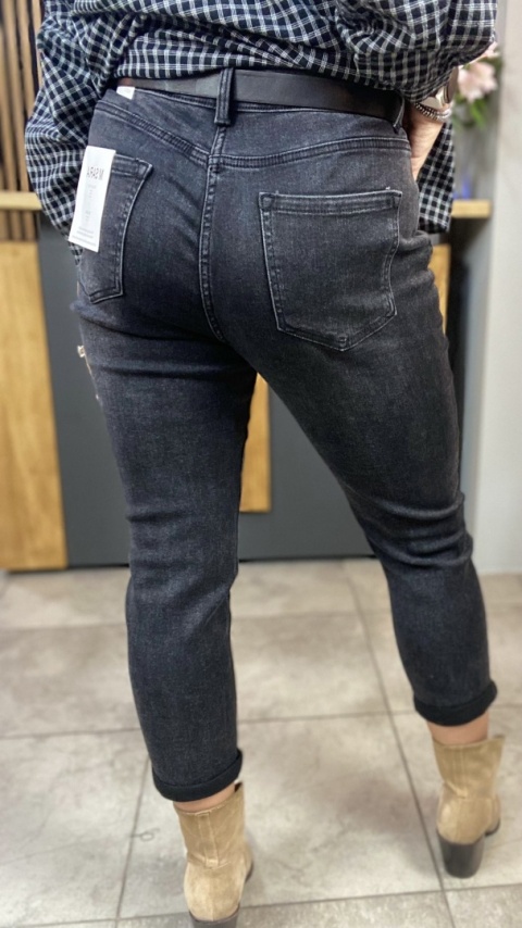Jeansy M.Sara Skinny – Ciemny Denim