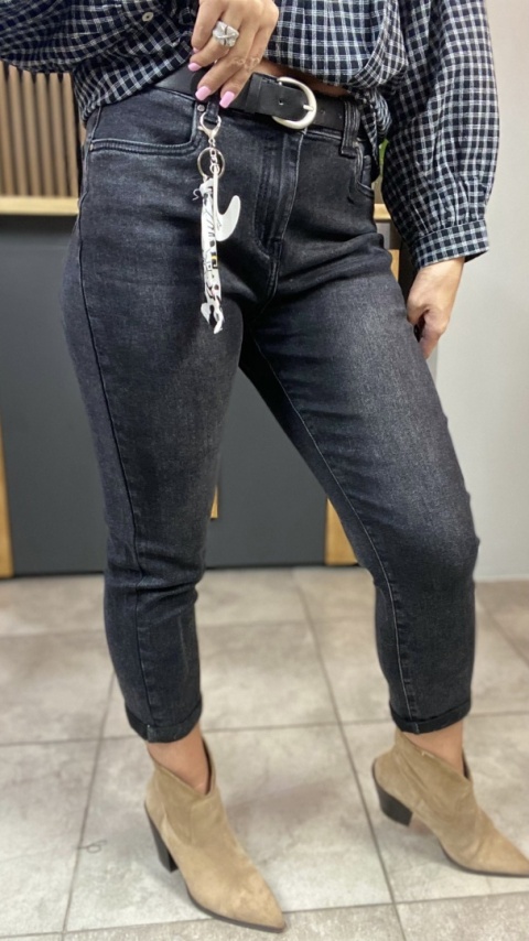 Jeansy M.Sara Skinny – Ciemny Denim