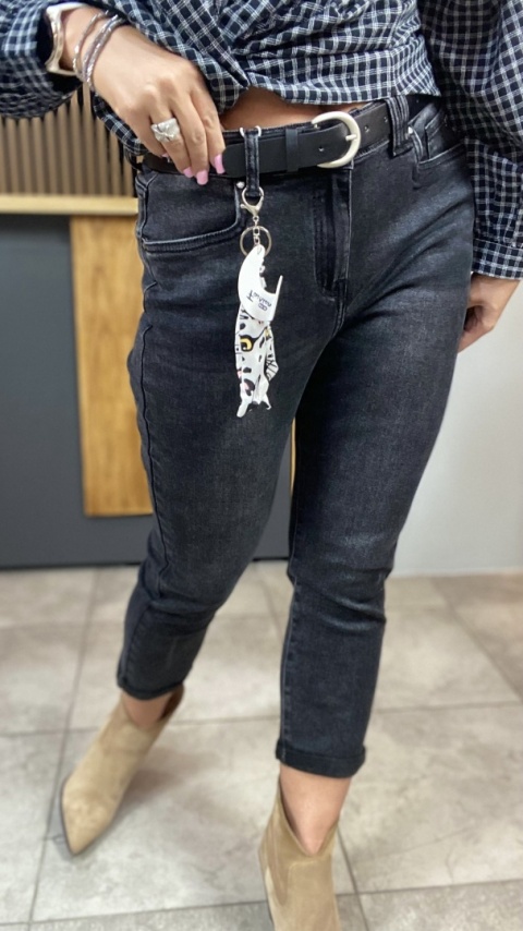 Jeansy M.Sara Skinny – Ciemny Denim