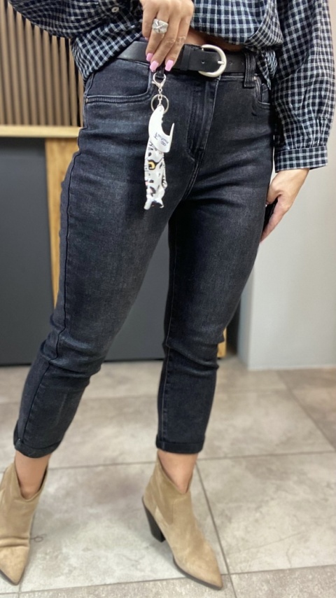 Jeansy M.Sara Skinny – Ciemny Denim
